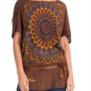 Desigual Brown Carly Tunic